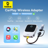 # *מתאם CarPlay אלחוטי Baseus – הפכו את הרכב לחכם יותר!* 🚗💡