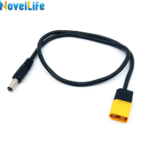 *כבל מתאם XT60 ל-DC 5.5mm למלחם חשמלי TS100/TS101* 🔌⚡