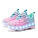 *נעלי רולר LED לילדים עם גלגלים נשלפים – הלהיט החדש!* 🛼✨