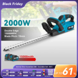 *מכסחת גדר חי חשמלית YOFIDRA 2000W – הפתרון המושלם לגינה מטופחת!* 🌿✂️