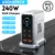 *מטען GaN חכם 240W עם 6 יציאות USB – מהפכה למשרד שלך!* 🔌💻