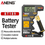*בודק סוללות דיגיטלי ANENG BT189 – תפסיקו לזרוק סוללות טובות! 🔋*