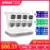*מערכת אבטחה אלחוטית חכמה CCTV WiFi 6MP עם עדשה כפולה ו-8 ערוצי NVR* 🔒📹