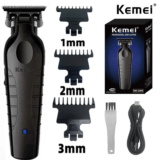 *מכונת תספורת אלחוטית מקצועית Kemei 2299 עם חיתוך 0 מ"מ*