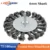 *מברשת תיל מקצועית עם ציר 6mm – לליטוש וניקוי מתכות* 🔧