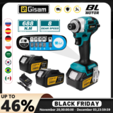 *מברגה חשמלית אלחוטית Brushless 688N.m – מתאימה לסוללות Makita 18V* 🔌🔧