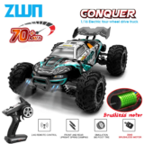 *רכב שלט מקצועי ZWN 1:16 במהירות מטורפת של 70KM/H עם תאורת LED* 🏎️💨