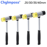 *פטיש גומי דו צדדי עם ראש עגול 25-40 ממ* 🔨