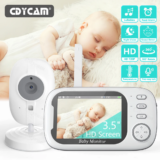 *מוניטור וידאו אלחוטי לתינוק Cdycam 3.5 אינץ' – בטיחות מושלמת לילדים!* 👶🎥