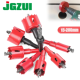 *מקדח חור מקצועי M42 למתכת ועץ 15-200 מ"מ* 🔧