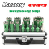 *🔷 סט מקדחי יהלום מקצועיים לקרמיקה ושיש – 4/7/9/12 חלקים 🔷*