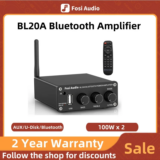 *מגבר סאונד בלוטות' איכותי Fosi Audio BL20A – מושלם למשרד!* 🔊🎵