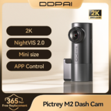 *מצלמת רכב Pictrey M2 2K עם ראיית לילה וסיבוב 330°* 🚗📹
