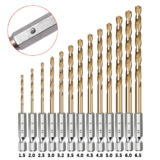 *סט מקדחים פרימיום HSS 3/7/13 יחידות – לעץ ומתכת! 🔧*