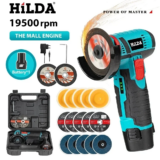 *מיני משחזת זווית נטענת HILDA 12V – הכלי שכל בית חייב!* 🛠️