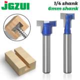 *סט פרזולים T-SLOT מקצועי לעץ – 6mm עם ידית 1/4 אינץ'* 🪚