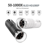 *מיקרוסקופ דיגיטלי אלחוטי נייד עם חיבור USB בהגדלה X1000* 🔍📱