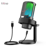 *מיקרופון USB מקצועי של FIFINE להקלטה וסטרימינג* 🎙️