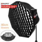 *סופטבוקס אוקטגון Triopo 90cm עם כוורת – לצילומים מקצועיים* 📸