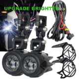 *פנסי ערפל אופנוע מקצועיים LED לראות מושלמת בכל תנאי דרך* 🏍️💡