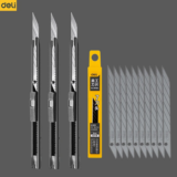 *סכין יוטיליטי מקצועי DELI 9mm – הפתרון המושלם לכל משימה!* 🔪✨