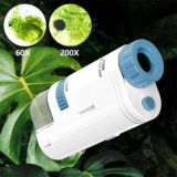 *מיקרוסקופ כיס אלקטרוני 60-200x עם תאורת LED* 🔍