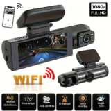 *מצלמת דרך לרכב עם מצלמה כפולה WIFI 1080P 📸🚗*
⭐⭐⭐⭐⭐ ציון 4 מתוך 5