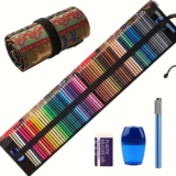*סט 72 עפרונות צבעוניים איכותיים לציור והדגשה* 🎨✏️