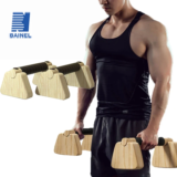 *ידיות עץ מהודרות לתרגילי כח – Pull Up Stand Handles* 🏋️‍♂️🔝