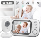 *מוניטור לתינוק אלחוטי 3.5" עם ראיית לילה Cdycam*
