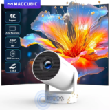 *מקרן Magcubic 8K WiFi6 לשימוש ביתי ונייד HY300 Pro+* 🎬
