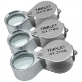 *זכוכית מגדלת מקצועית מתקפלת לתכשיטנים 10x20x30x* 🔍💎