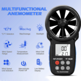 *מד רוח דיגיטלי HP-866B עם מסך LCD מואר* 🌪️💨