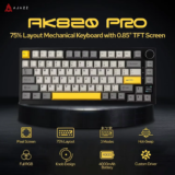 *מקלדת גיימינג מכנית Ajazz AK820 Pro – חוויית הקלדה מהפכנית!* 🎮⌨️