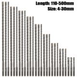 *מקדח פיצוץ מקצועי SDS Plus למשרד/בית – 110-500 מ"מ* 🔨