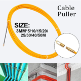 *סרט פיברגלס להשחלת כבלים 3 מ"מ | 5-50 מטר* 🔌