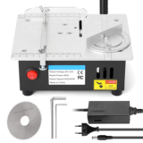 *מסור חשמלי מיני לשולחן – 5000 סל"ד עם 7 מהירויות* ⚡🪚