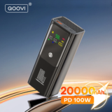 *סוללת גיבוי QOOVI PD 100W עם קיבולת ענקית 20000mAh* 🔋💼