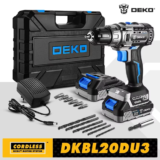 *מברגה אלחוטית DEKO Brushless 20V – הדור החדש* 🔥🔧