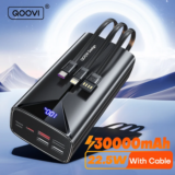 *בנק כוח QOOVI 30000mah עם טעינה מהירה 22.5W* 🔋⚡