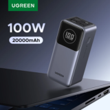 *UGREEN Nexode Mini – סוללת גיבוי ניידת רב-עוצמה 100W*