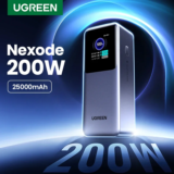 *UGREEN Nexode 200W – סוללה ניידת מפלצתית 25000mAh!* 🔋💪
