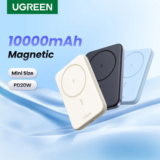 *סוללת גיבוי מגנטית UGREEN PD20W – טעינה אלחוטית מהירה לאייפון* 🔋📱