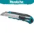 *🔪 סכין יפני מקצועי MAKITA D-65713 – 18MM עם נעילה אוטומטית*