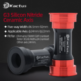 *מיסב KACTUS PF4124 BB86/92 עם מיסבי קרמיקה לשדרוג האופניים* 🚲