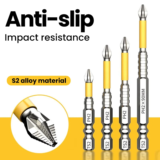 *ביטים מגנטיים לאימפקט – ראש צלב Deli 🔧*