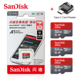 *כרטיס זיכרון SanDisk 256GB מקורי + קורא כרטיסים Type-C* 💾