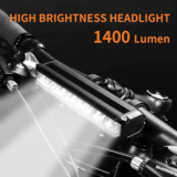 *פנס אופניים עוצמתי EOS610 – סוללת ענק 8000mAh 🔦🚴*