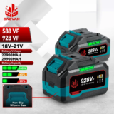 *סוללה נטענת 21V ליתיום למכשירי מקיטה – קיבולת ענק 29900mAh!* 🔋⚡