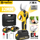 *מזמרה חשמלית אלחוטית MELLWIN 32mm – כלי הגיזום המקצועי שחסך זמן וכאבי גב!* ✂️💪
